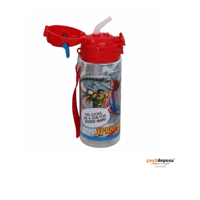 Matara 42532 Spiderman Baskılı 500ml Pipetli