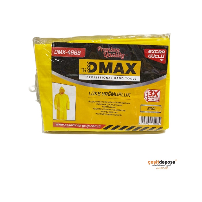 Dmax DMX4668 Yağmurluk Sarı Lüks 230gr