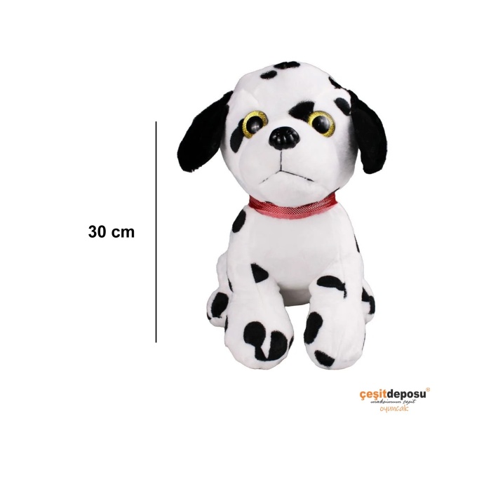 Halley 62219 Peluş 30cm Oturan Dalmaçyalı Köpek