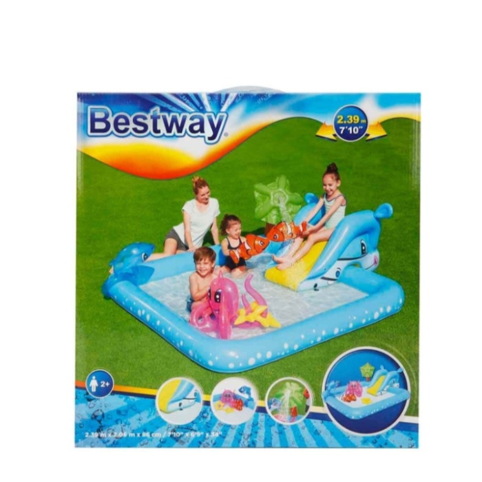 Bestway 53052 Havuz Kaydırak 2,39*2,06m