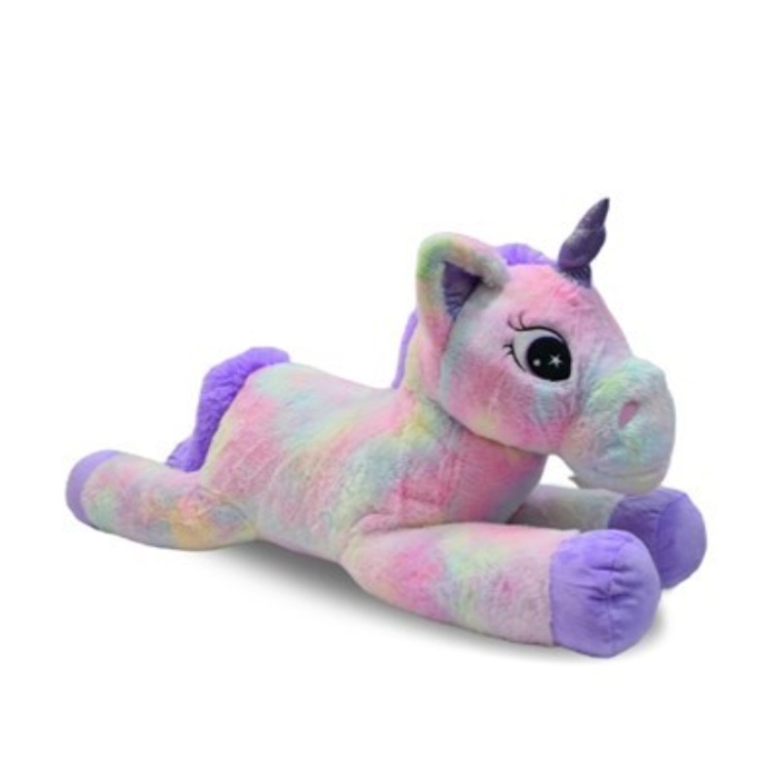 Halley 62898 Peluş 100cm Yatan Renkli Unicorn