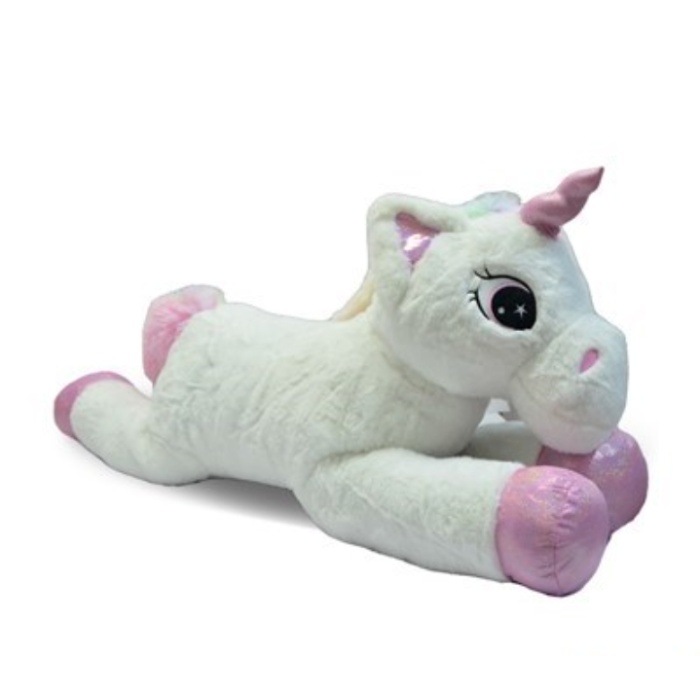 Halley 62898 Peluş 100cm Yatan Renkli Unicorn