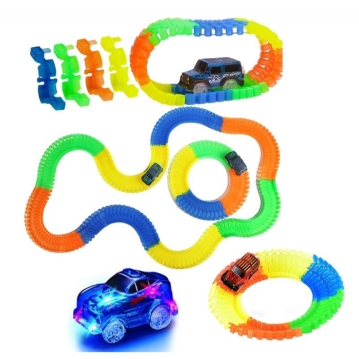 Magic Tracks 8010 Araba Ve Parkur 384pcs