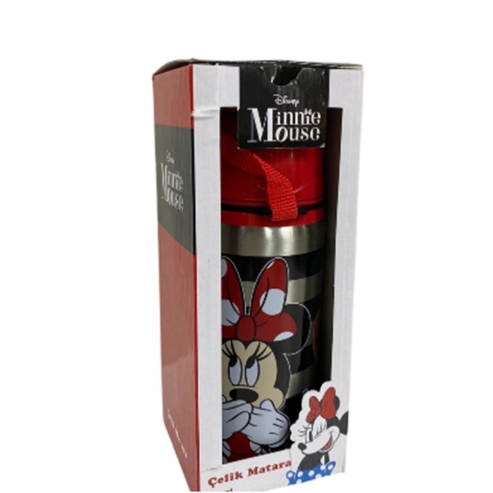 Matara 42090 Çelik Minnie Mouse 500ml Pipetli