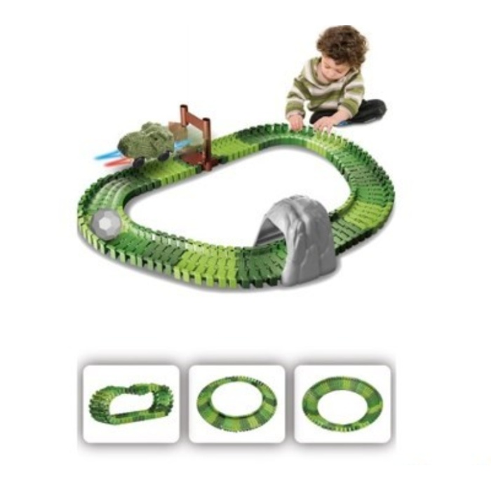 Kayyum 8040 Dino Tracks Yol Set 96pcs