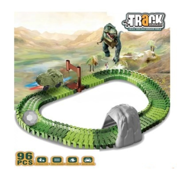 Kayyum 8040 Dino Tracks Yol Set 96pcs