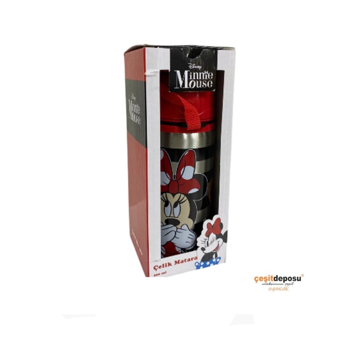 Matara 42090 Çelik Minnie Mouse 500ml Pipetli