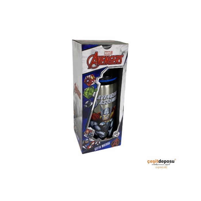 Matara 42088 Çelik Avengers Karakter 500ml Pipetli