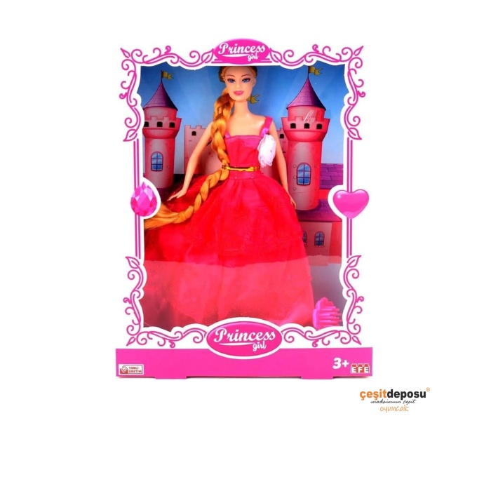 Uzun 204 Örgü Saçlı Princess Girls