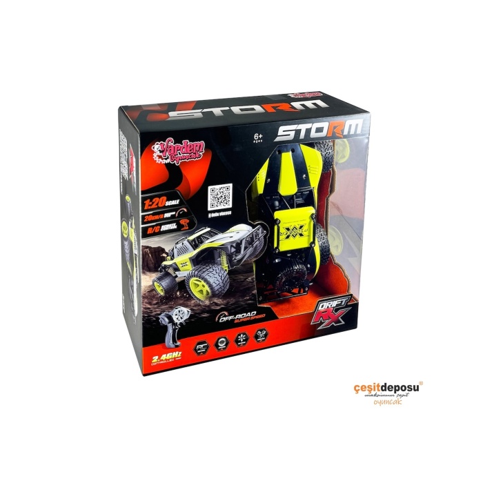 Vardem 666-764 U/K F/F Şarjlı 1:20 Storm Drift Car