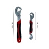 Buffer® Çok Fonksiyonlu Ergonomik  Ayarlanabilir Büyük Küçük Akıllı Pense Anahtar 2li Set