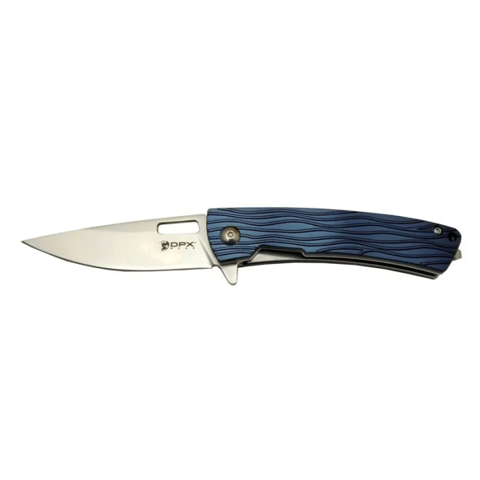 Dpx Gear Aculus F004 Bl Mavi  Kurtarma / Kamp Çakı 18cm - Yarı Otomatik, Cam Kırma Aparatlı, Kemerlikli, Kutulu