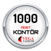 Vega yazılım Kontör 1000 Adet