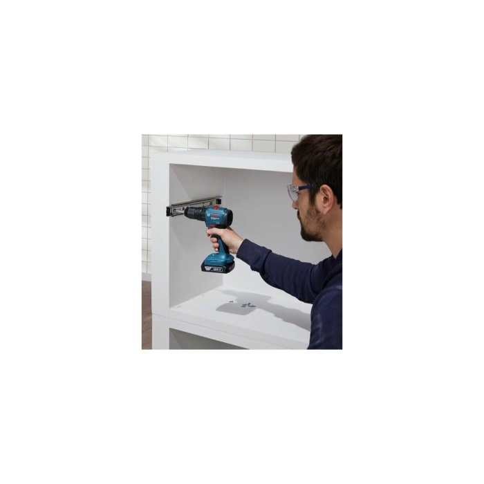 Bosch Professional GWS 180-LI + GSB 185-LI 18V Akülü Vidalama 2+4 Ah Çift Akü Set - 06019H9026