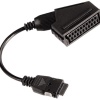 SCART ADAPTÖR DİŞİ/SAMSUNG GİRİŞİ ERKEK 25 CM KABLO (LCD İÇİN-LG*SAMSUNG*SUNNY)