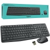 LOGITECH MK235 Q TR KABLOSUZ KLAVYE MOUSE SET GRİ