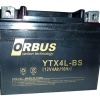 ORBUS YTX4L-BS 12V 4A MOTOSİKLET AKÜSÜ (114 X 66 X 88 MM) (1.6KG)