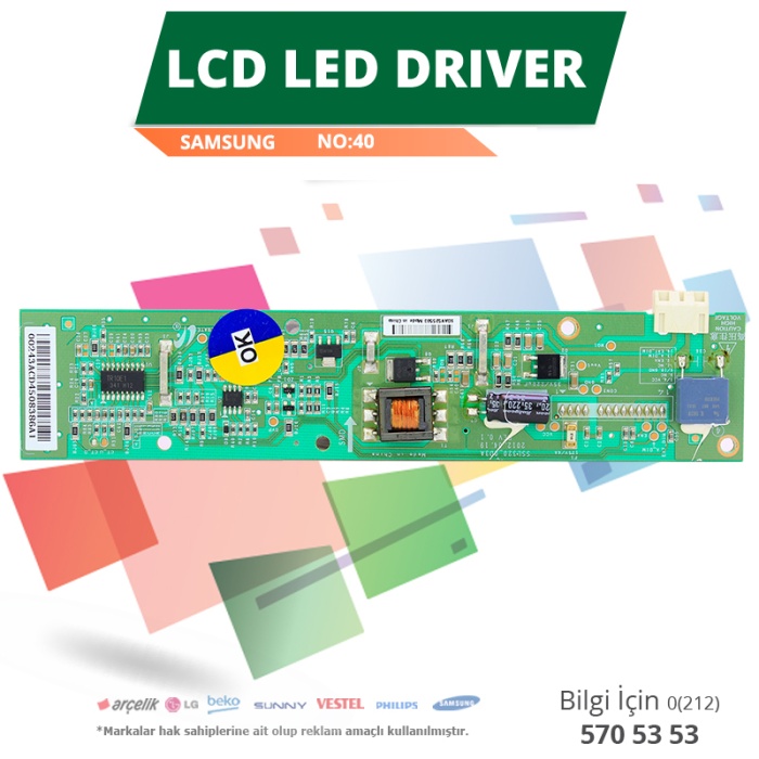 LCD LED DRIVER SAMSUNG (SSL320-OD3A) (LTA320AP33)-(WK-40)