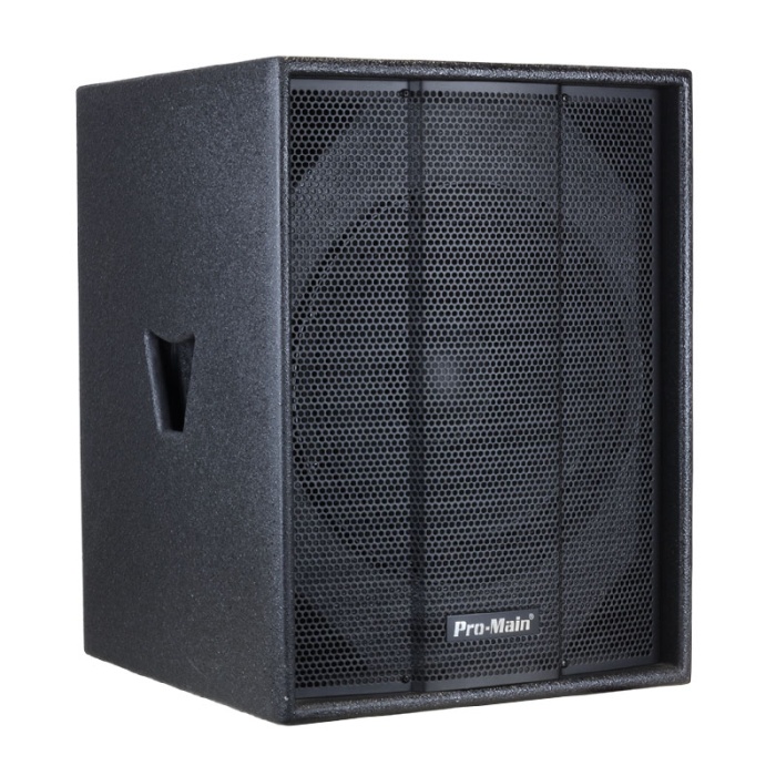 PROMAIN MS-1015SP 38 CM 1000 WATT PASİF AHŞAP KABİN HOPARLÖR SUB WOOFER