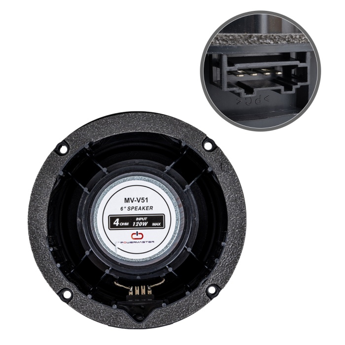 MAGICVOICE MV-V51 6 16 CM 4 OHM MAX 120 WATT OTO HOPARLÖR TEKLİ (VOLKSWAGEN)