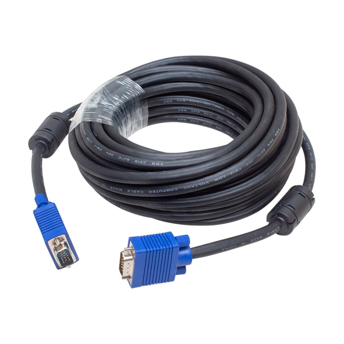 POWERMASTER PM-4421 15 PİN 3+6 ERKEK/ERKEK 10 METRE VGA GÖRÜNTÜ KABLOSU