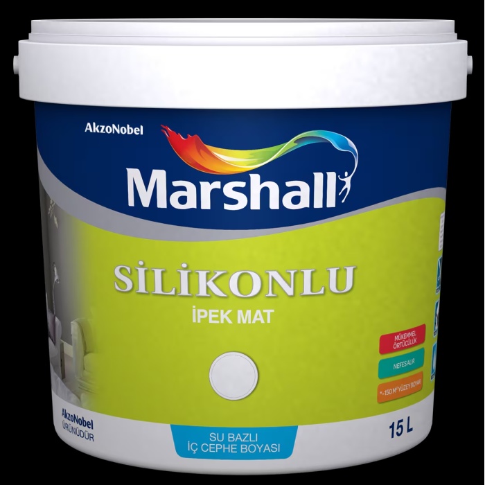 MARSHALL Silikonlu İpek Mat