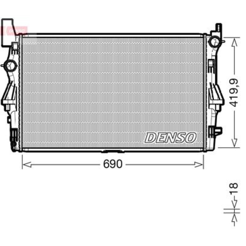 SU RADYATORU MERCEDES VITO 447 109/110/111/114 CDI  OM622 4475010201