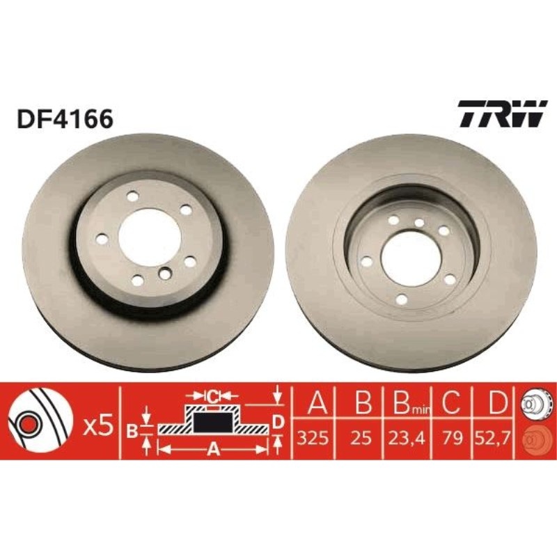 FREN DISKI ON (BMW 6 864 047