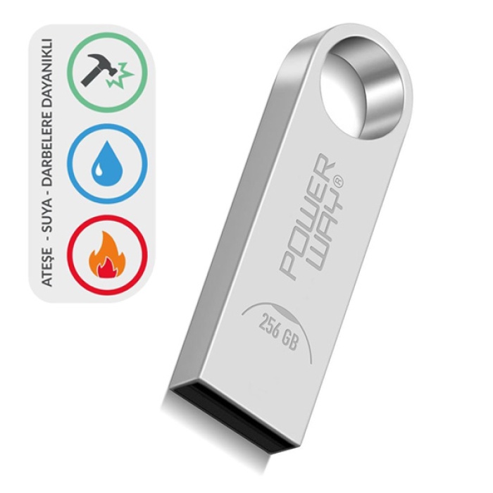 256GB Metal Usb Flash Bellek Usb 2.0