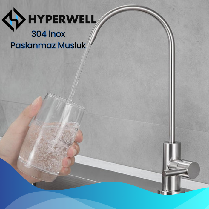 Hyperwell Alkali Plus Mineralli Su Arıtma Cihazı - Beyaz