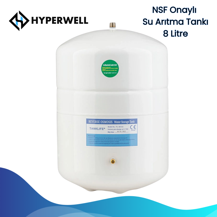 Hyperwell Tanklife 8 Litre Su Stoklama Tankı