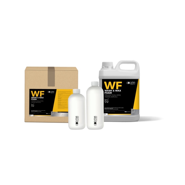 WF Wash & Wax  (Cilalı Fırçasız Yıkama Köpüğü 15*500 ml 1/120 Konsantre)