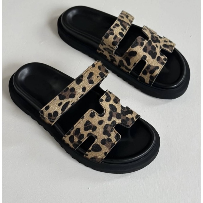 Leopar Hermes Model Terlik