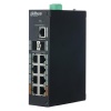 DAHUA PFS3211-8GT-120 8 PORT ENDUSTRIYEL SWITCH