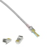 FRISBY FNW-RJ4532N CAT6 EZRJ-45 YENİ NESİL UTP METAL KONNEKTÖR 100 LÜ KUTU