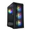 VENTO VG15FE 750W 80+ 4X120MM RGB FAN GAMING SİYAH KASA