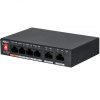 DAHUA PFS3006-4ET-60 4 PORT 10/100 + 2 PORT 10/100 UPLINK 60W POE METAL KASA SWITCH