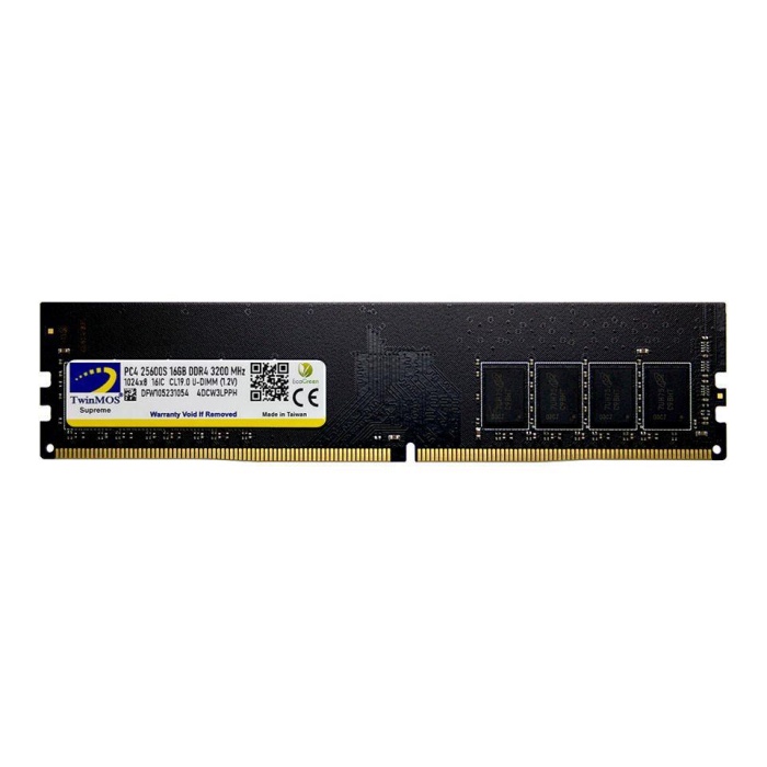 16 GB DDR4 3200MHZ TWINMOS DT MDD416GB3200D