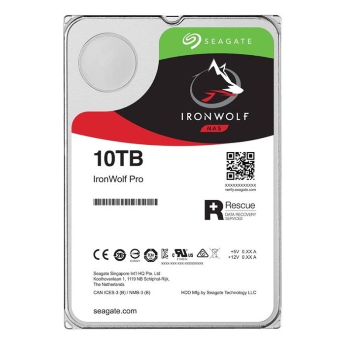 10 TB SEAGATE 3.5 IRONWOLF PRO SATA3 7200RPM 256MB ST10000NE000 (RESMI DIST GARANTILI)