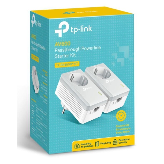 TP-LINK TL-PA4010PKIT AV500 AC GÜÇ SOKETLİ ADAPTOR