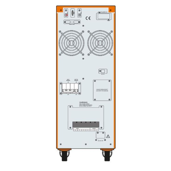 MAKELSAN POWERPACK SE 10KVA 1F/1F (20X9AH) 5/10DK ONLINE UPS