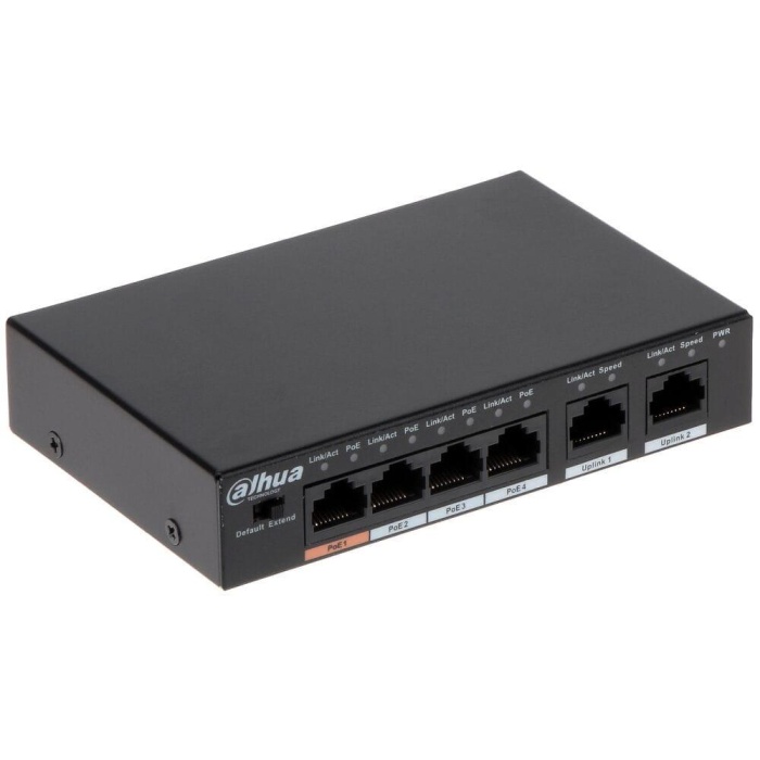 DAHUA PFS3006-4ET-60 4PORT 10/100 60W POE SWITCH