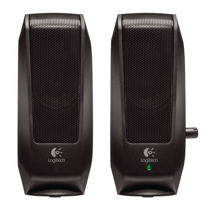 LOGITECH S120 2.3W 2+0 SPEAKER OEM KUTULU SIYAH 980-000010