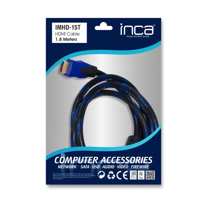 INCA IMHD-15T 1,8MT 4K HDMI KABLO