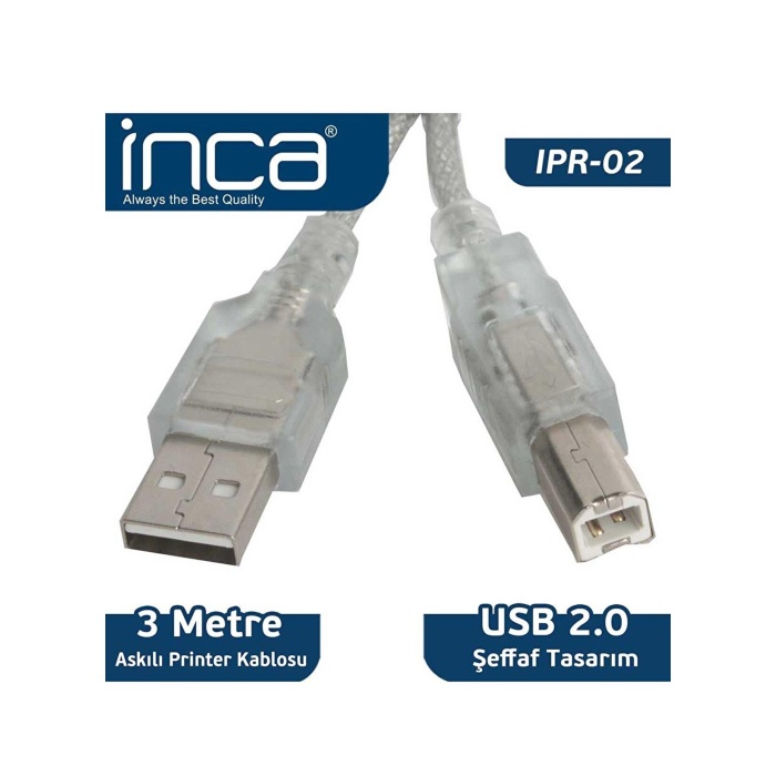 INCA IPR-02 3MT USB 2.0 YAZICI KABLOSU