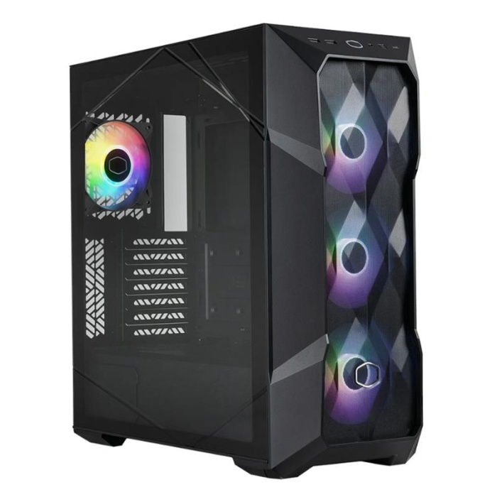 COOLER MASTER MASTERBOX TD500 V2 PSU YOK USB3.2 4X120MM ARGB FAN PENCERELI E-ATX SIYAH KASA