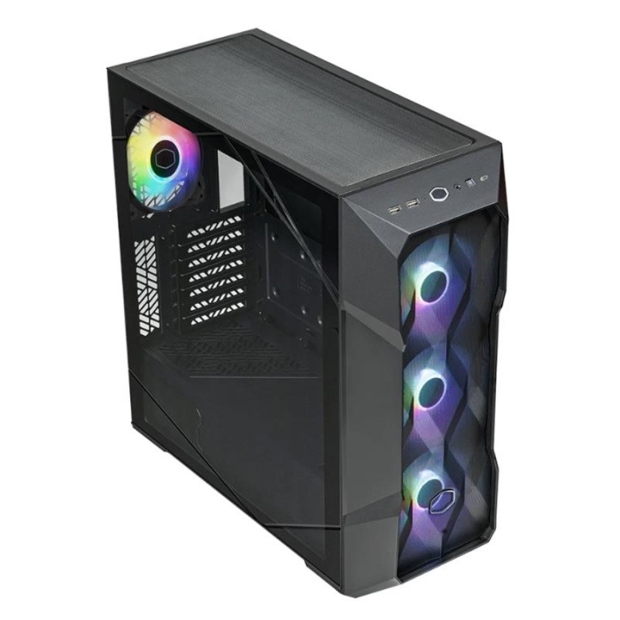 COOLER MASTER MASTERBOX TD500 V2 PSU YOK USB3.2 4X120MM ARGB FAN PENCERELI E-ATX SIYAH KASA