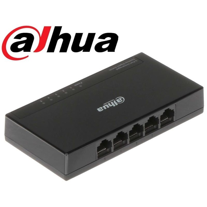 DAHUA PFS3005-5GT-L 5 PORT GIGABIT PLASTİK KASA SWITCH