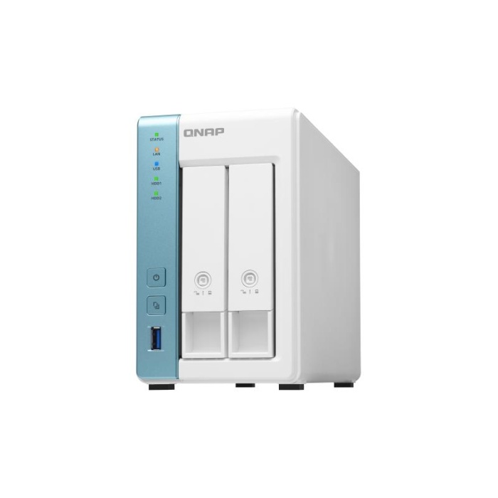 QNAP TS-231P3-2GB RAM 2 HDD YUVALI TOWER NAS