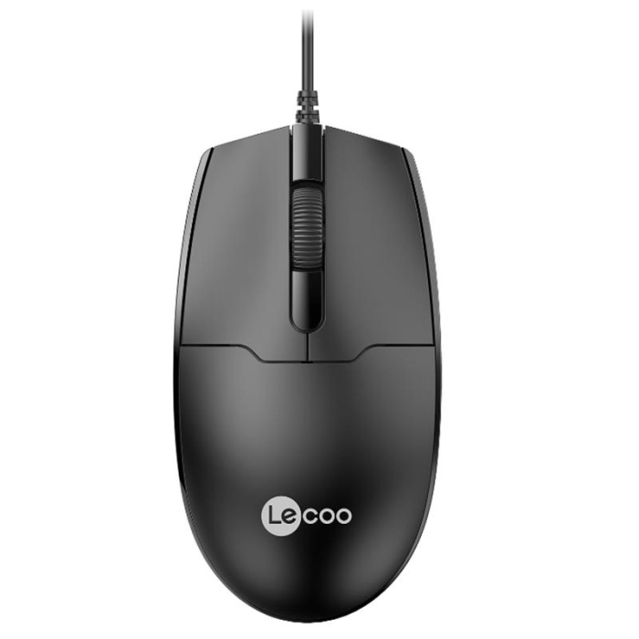 LENOVO LECOO USB OPTİK KABLOLU MOUSE SİYAH MS101